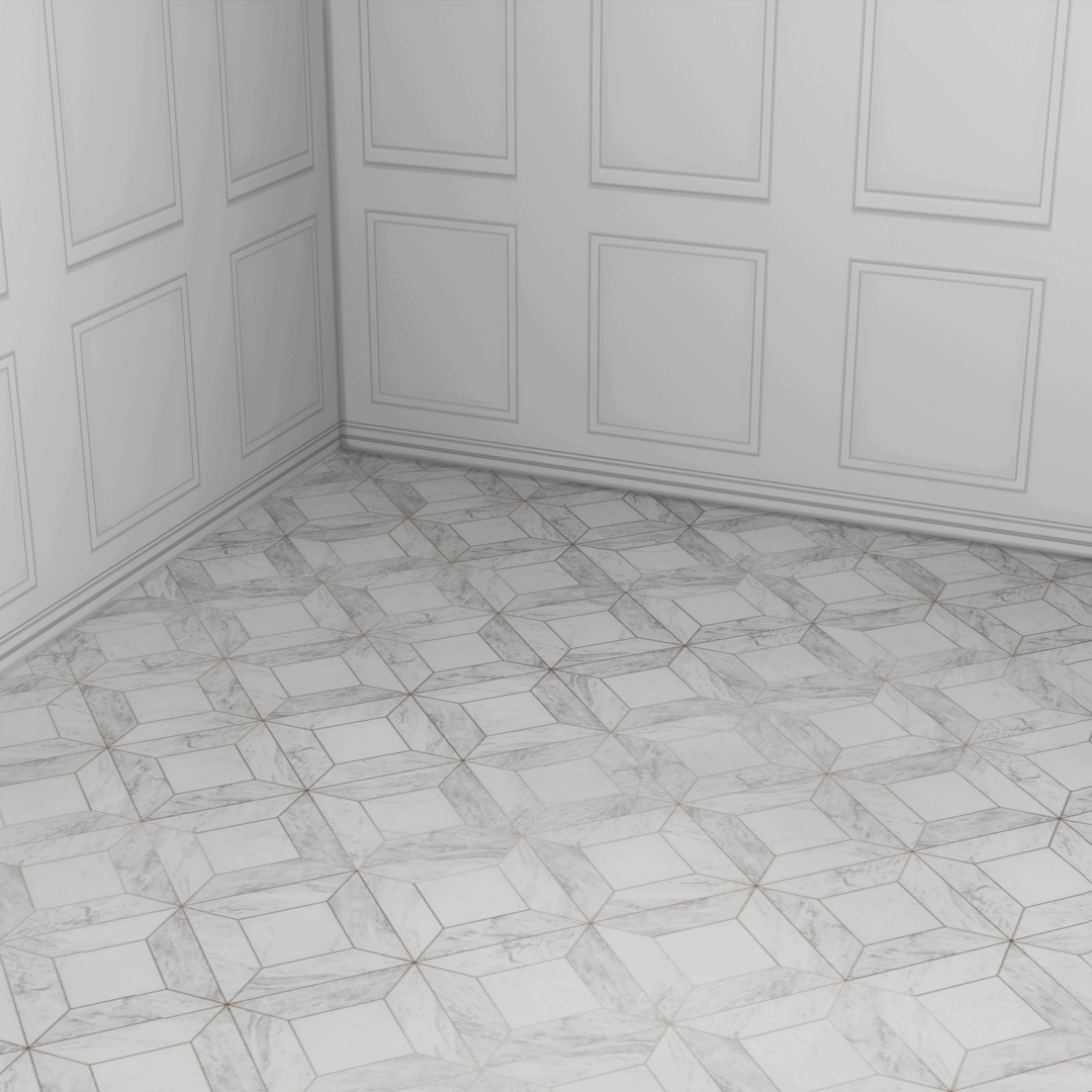 Галерея мода Напольная плитка Luxe Glam Floor Tiles #1